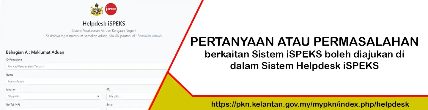 sistem helpdesk ispeks